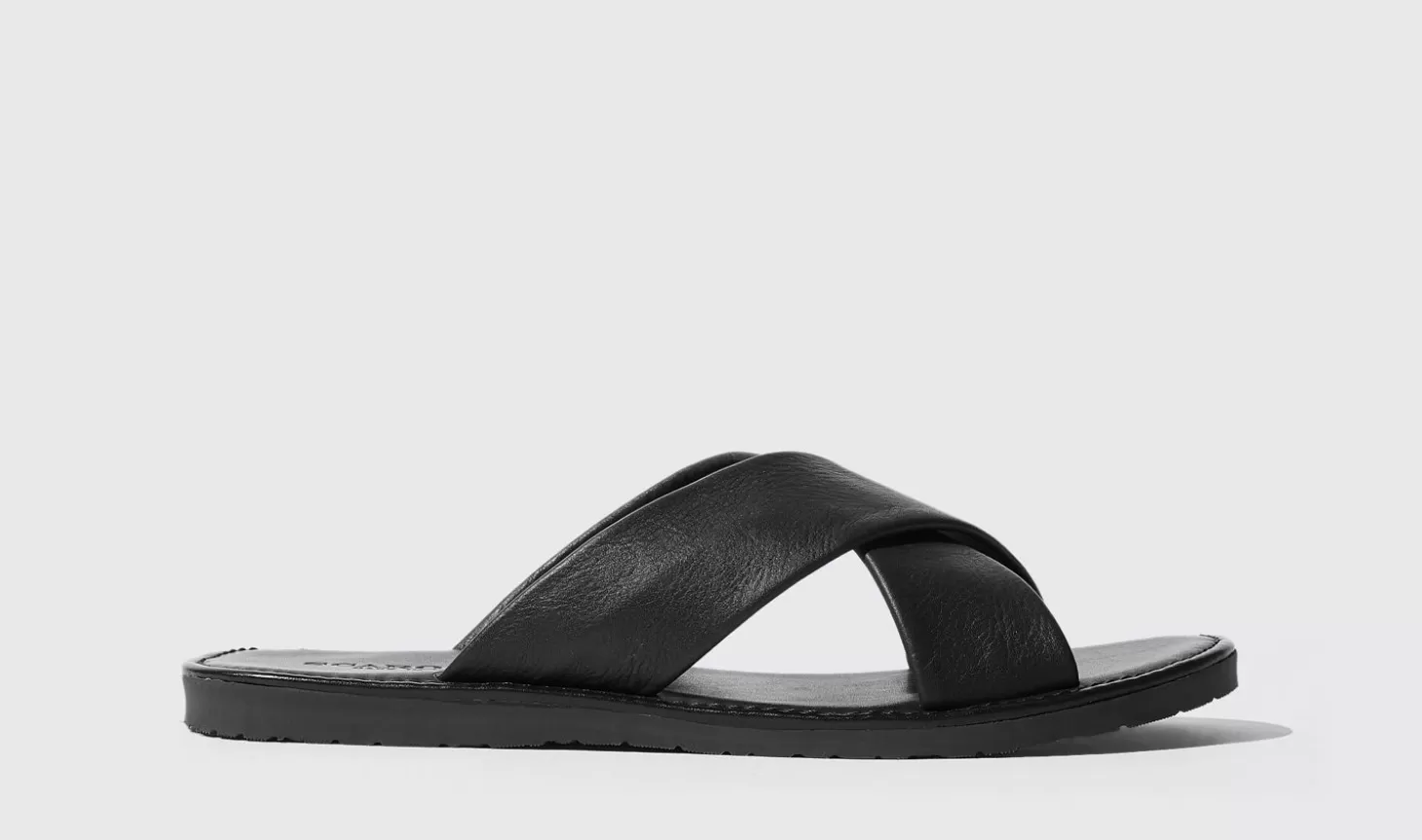 Scarosso Sandals-Adriano Nero Black Calf