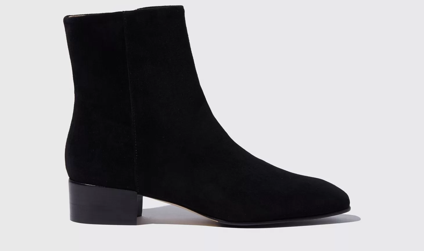 Scarosso Boots-Ambra Nera Scamosciata Black - Suede