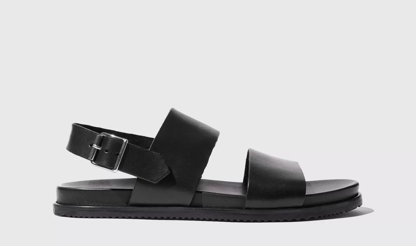 Scarosso Sandals-Antonio Nero Black Calf