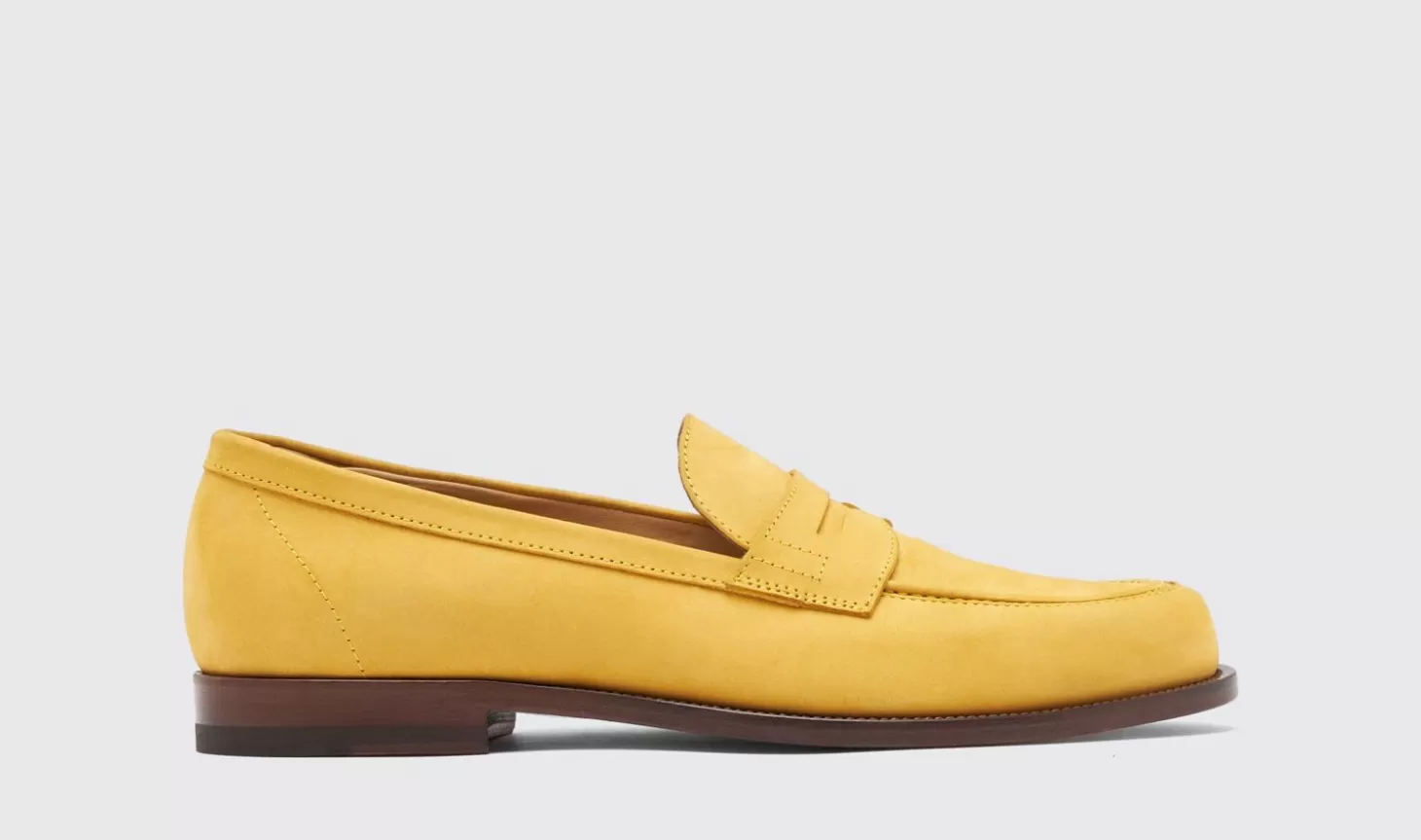 Scarosso Loafers-Austin Yellow Nubuck Yellow - Nubuck