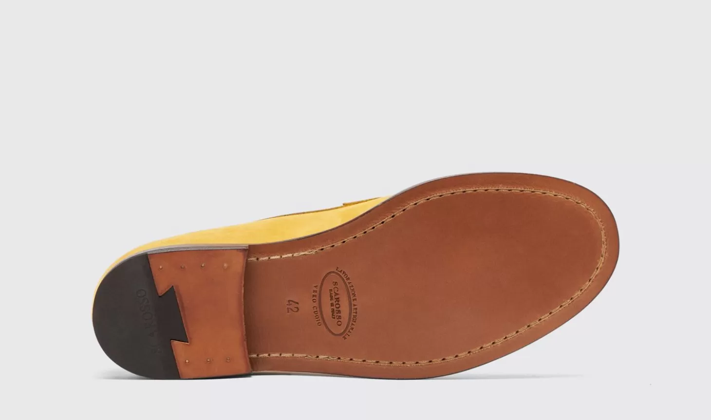 Scarosso Loafers-Austin Yellow Nubuck Yellow - Nubuck