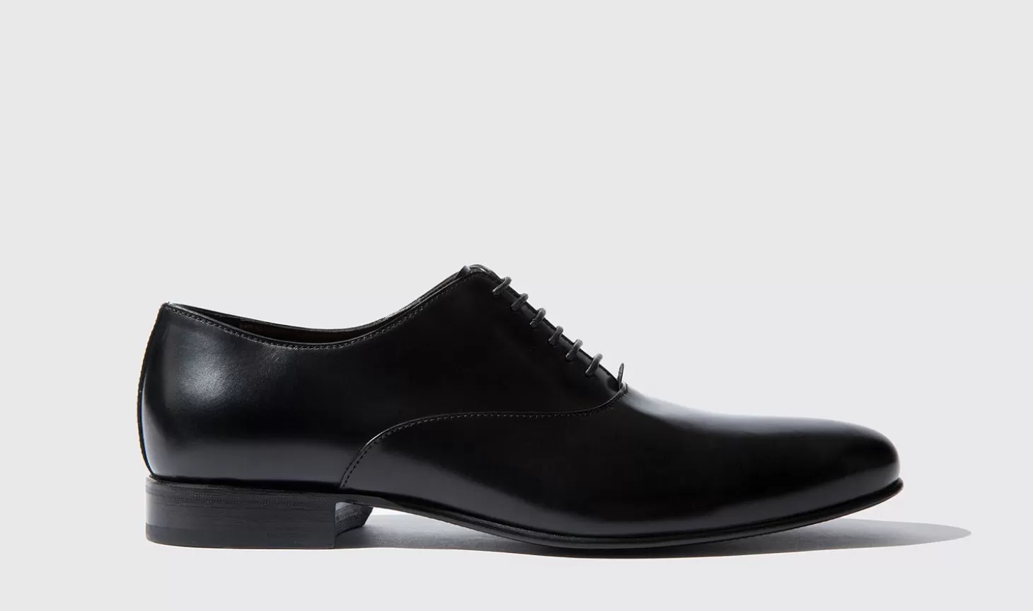 Scarosso Oxfords-Ballo Black Calf