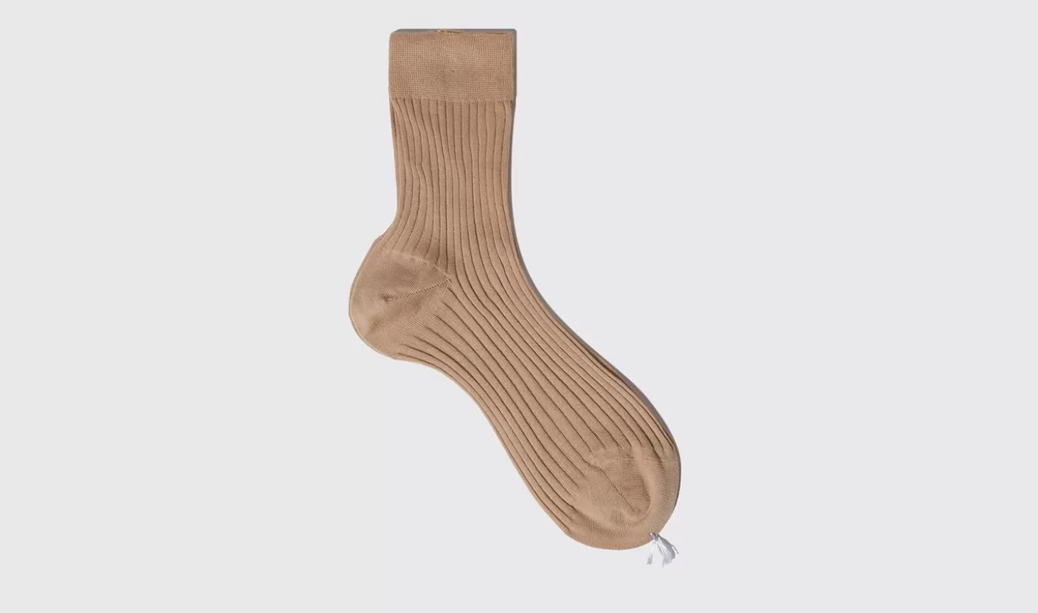 Scarosso Socks-Beige Cotton Ankle Socks Beige - Cotton