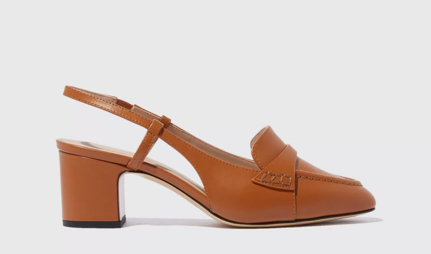 Scarosso High Heels-Bianca Cognac Cognac - Calf