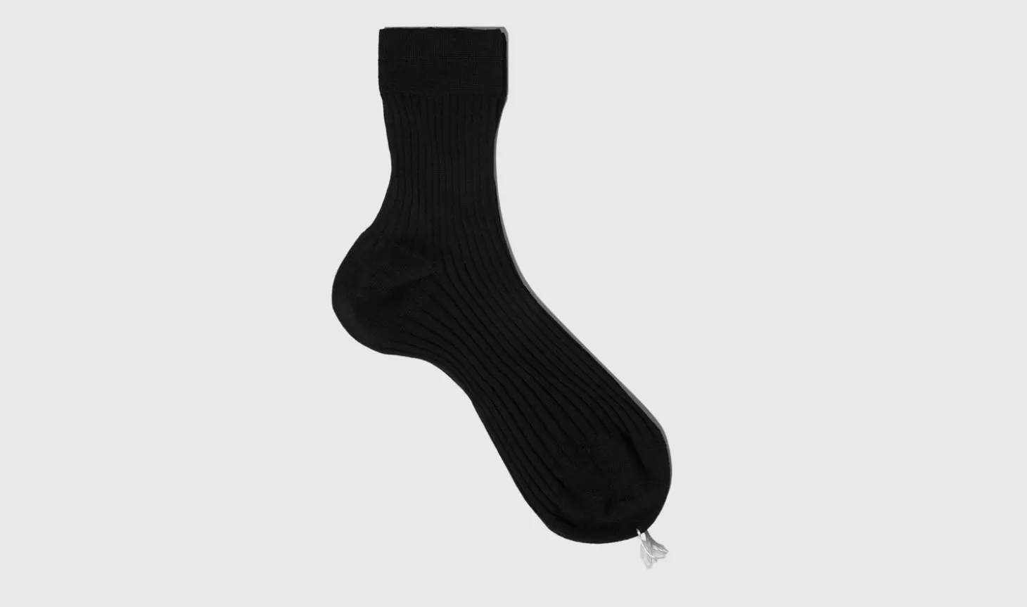 Scarosso Socks-Black Cotton Ankle Socks Black - Cotton