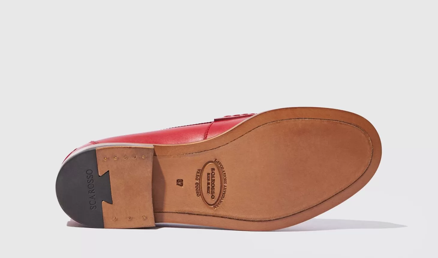 Scarosso Loafers-Bridget Red Red - Calf