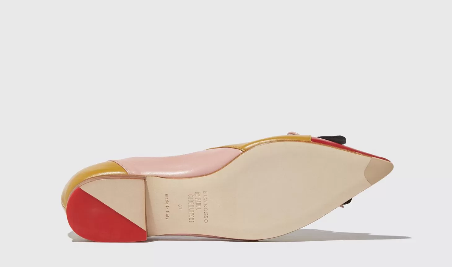 Scarosso Ballerinas-Candy Multicolor - Calf Leather