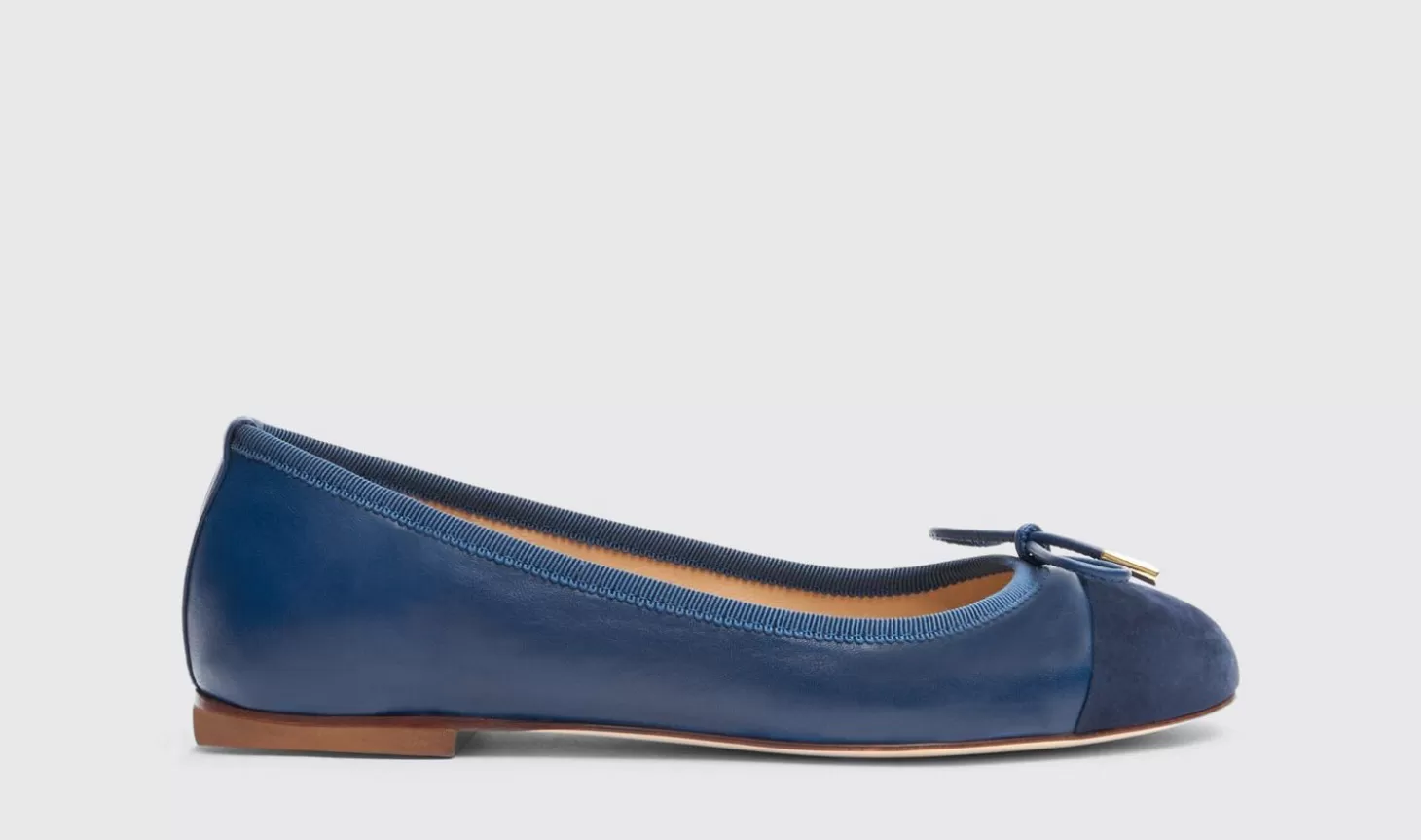 Scarosso Ballerinas-Carla Blue Blue - Calf