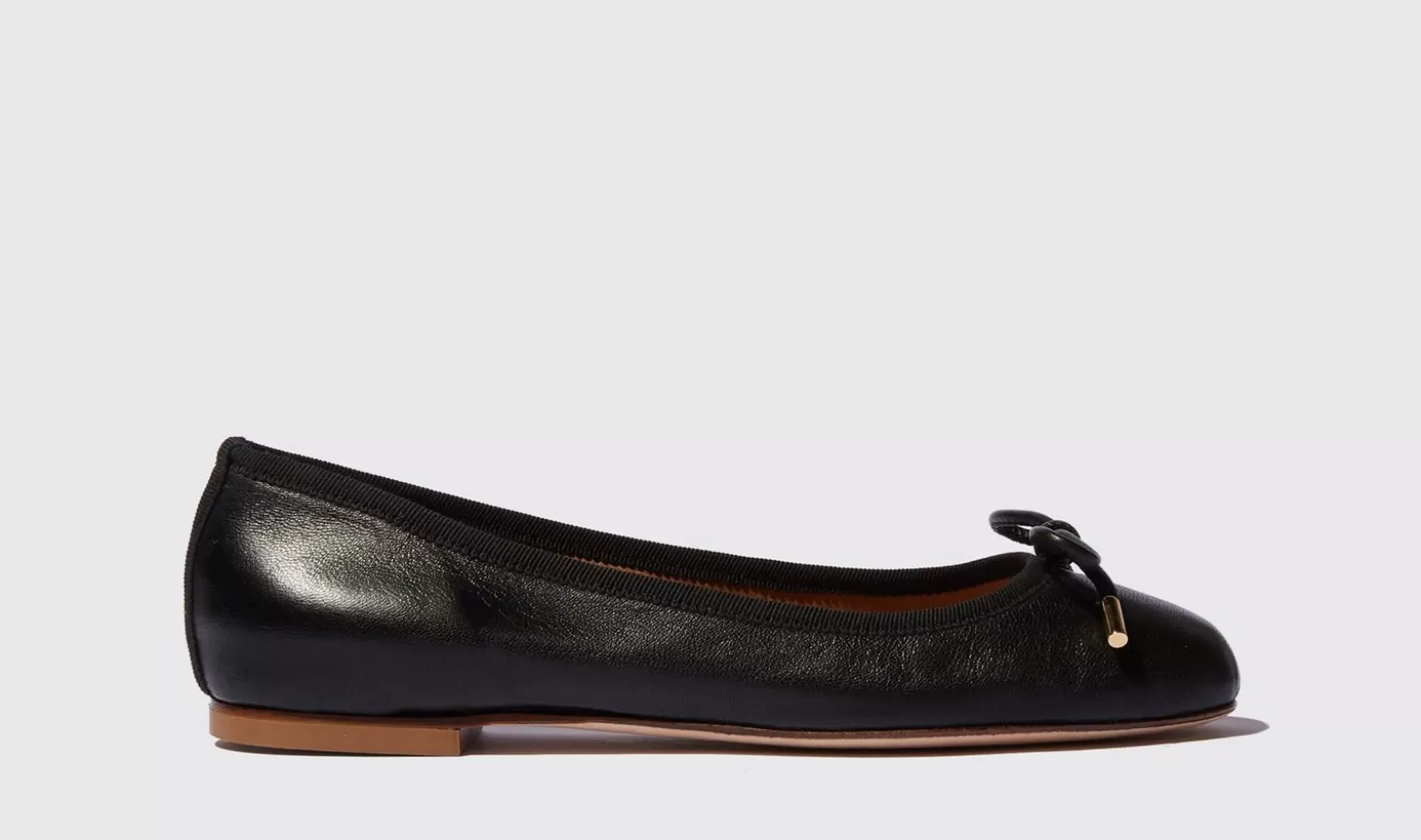 Scarosso Ballerinas-Carla Nera Black - Calf