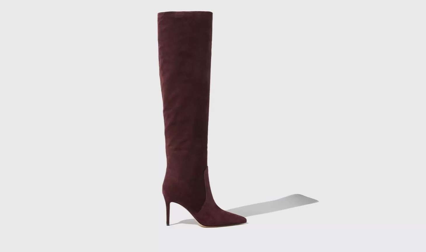 Scarosso Boots-Carra Burgundy Suede Burgundy - Suede