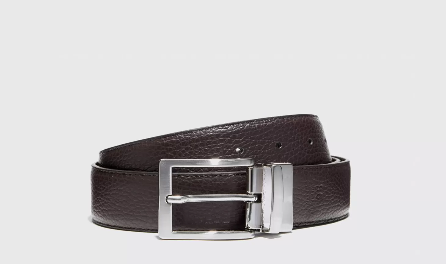 Scarosso Belts-Cintura Reversibile Mista Nera/Marrone Black Calf