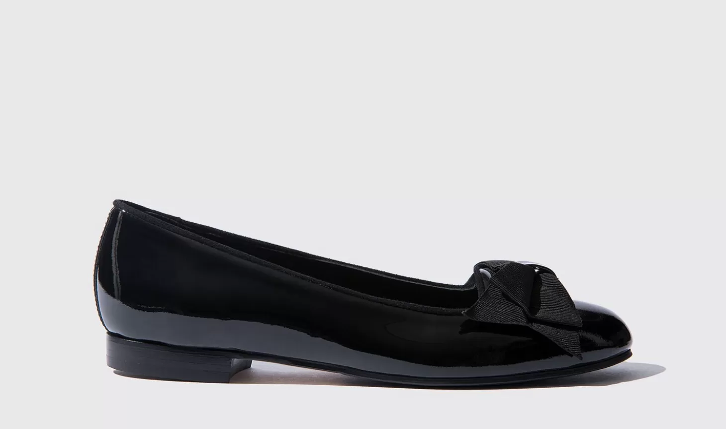 Scarosso Ballerinas-Cloe Nera Black Patent