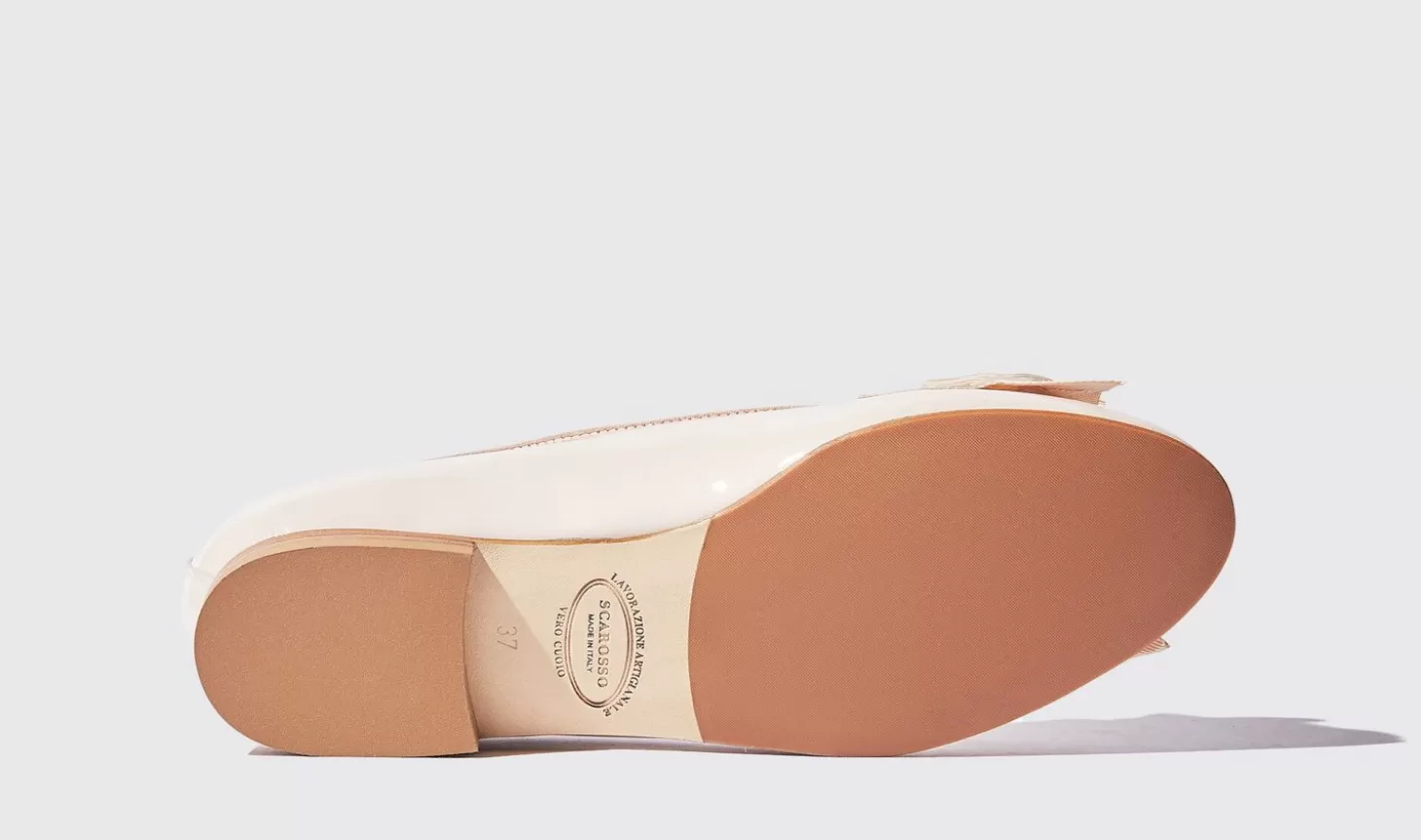 Scarosso Ballerinas-Cloe Nude Nude Patent