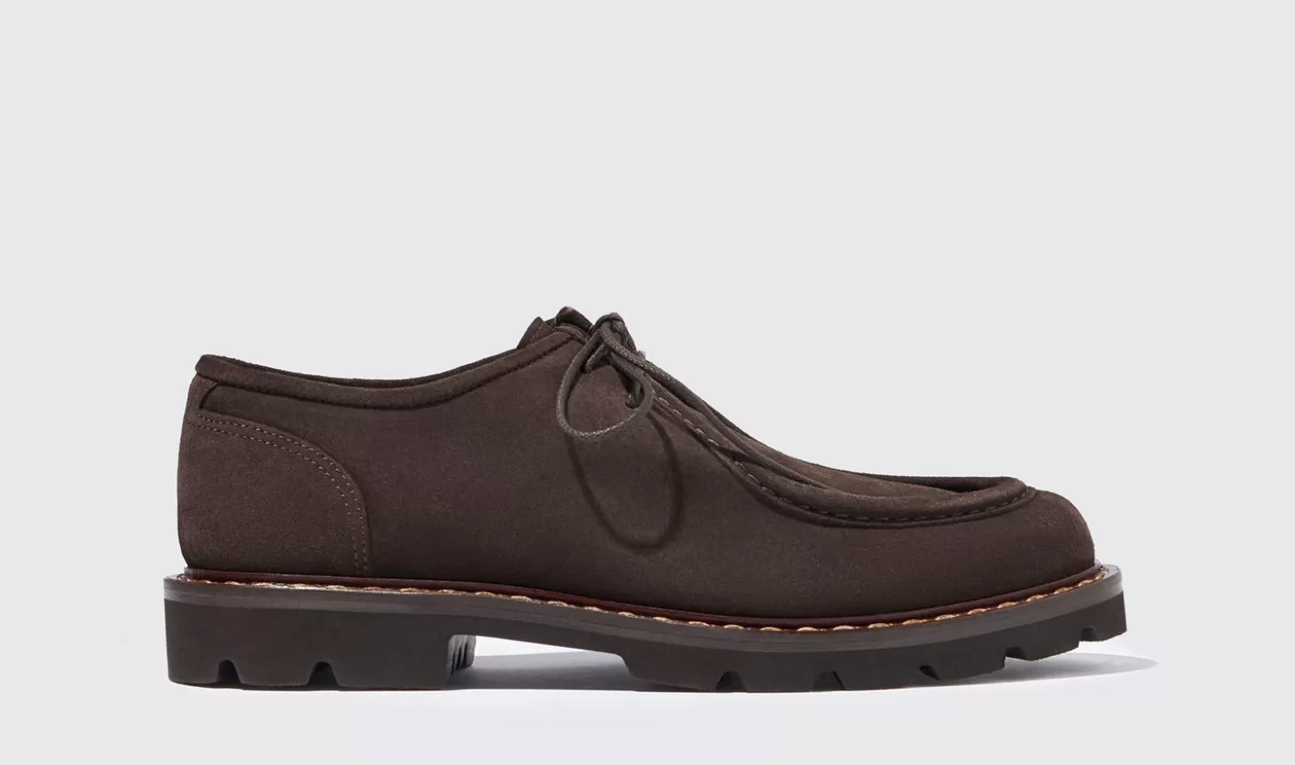 Scarosso Derbies-Damiano Brown Suede Brown - Suede