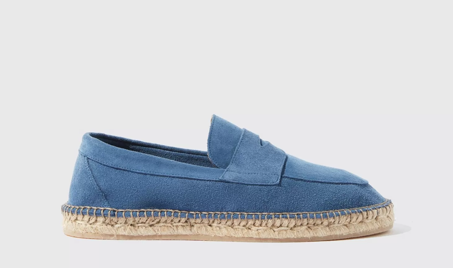 Scarosso Espadrilles-Diego Steel Suede Steel Grey - Suede