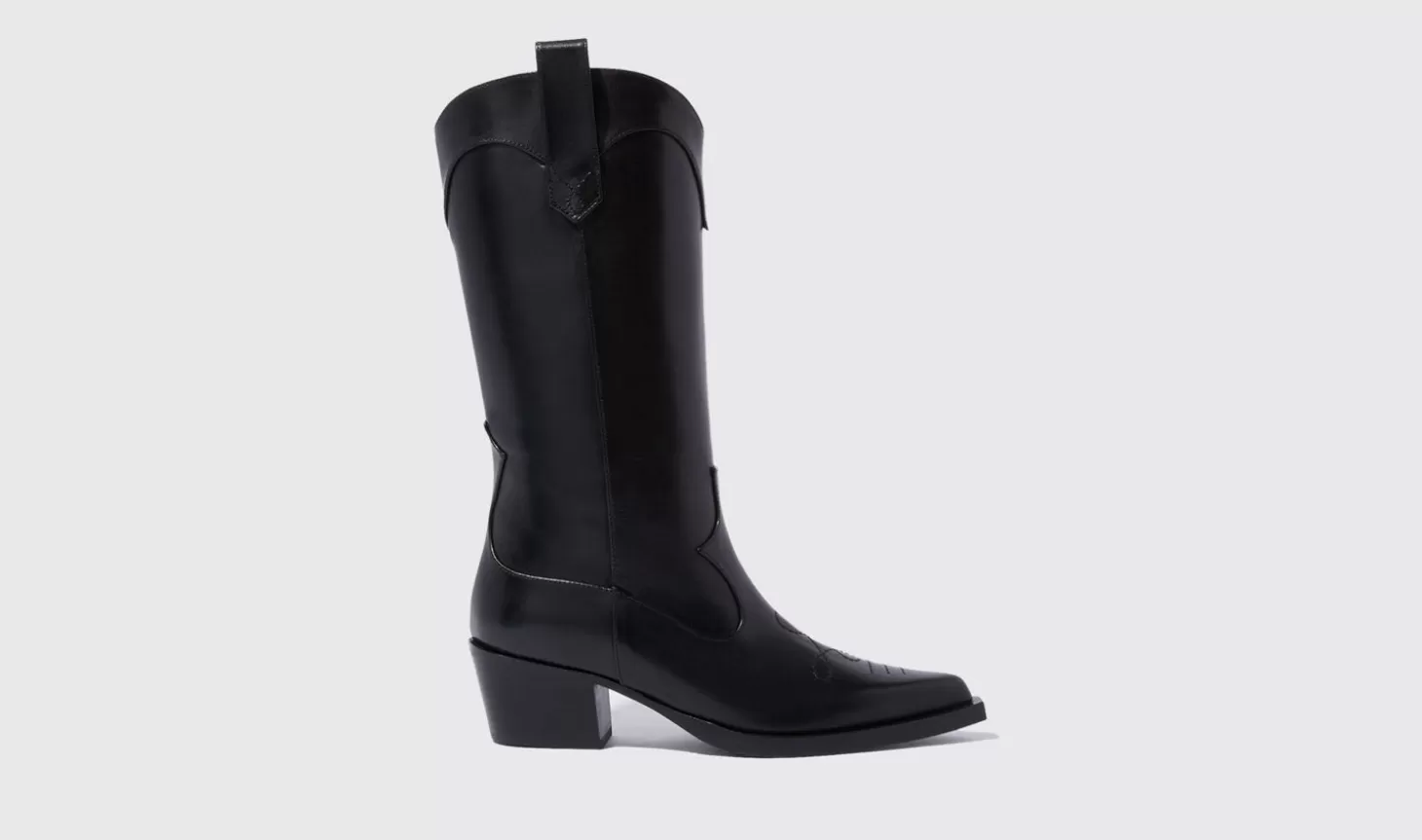 Scarosso Boots-Dolly Black Black - Calf