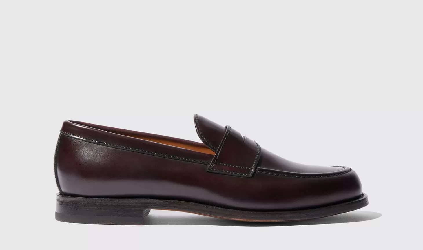 Scarosso Loafers-Edward Burgundy Burgundy - Calf