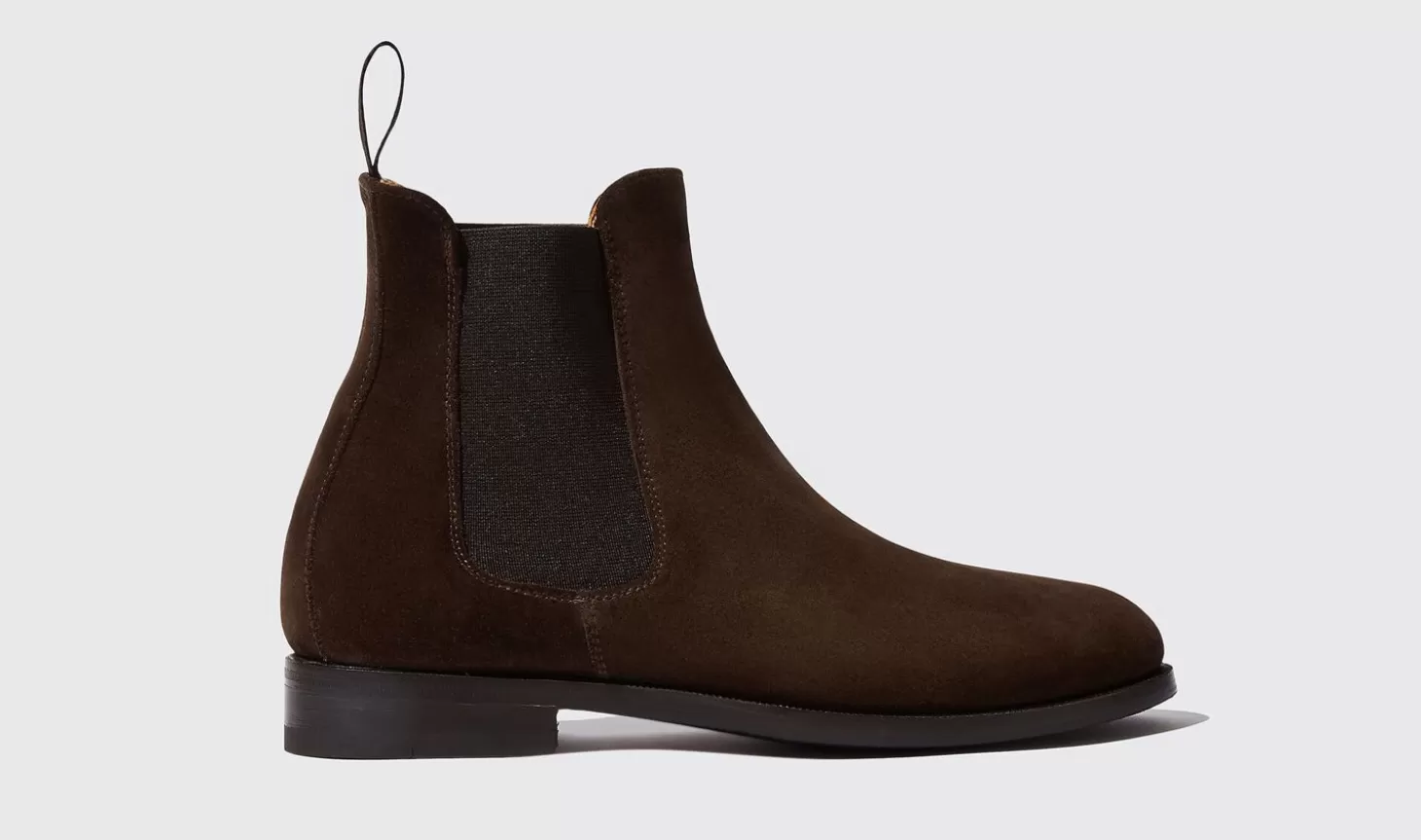 Scarosso Chelsea Boots-Elena Marrone Scamosciata Brown - Suede