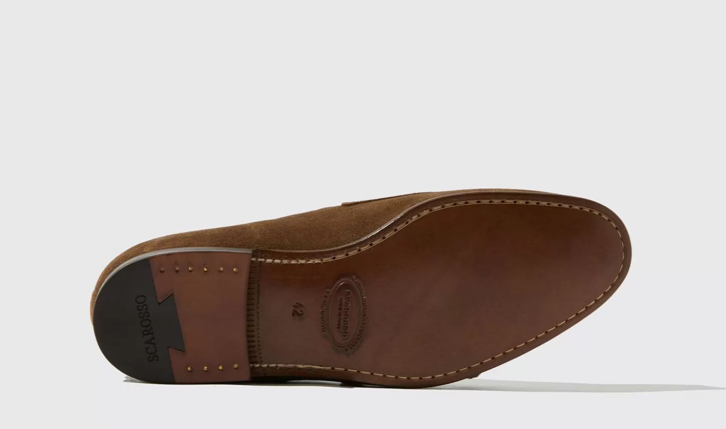 Scarosso Loafers-Ernesto Tabacco Scamosciato Tobacco - Suede