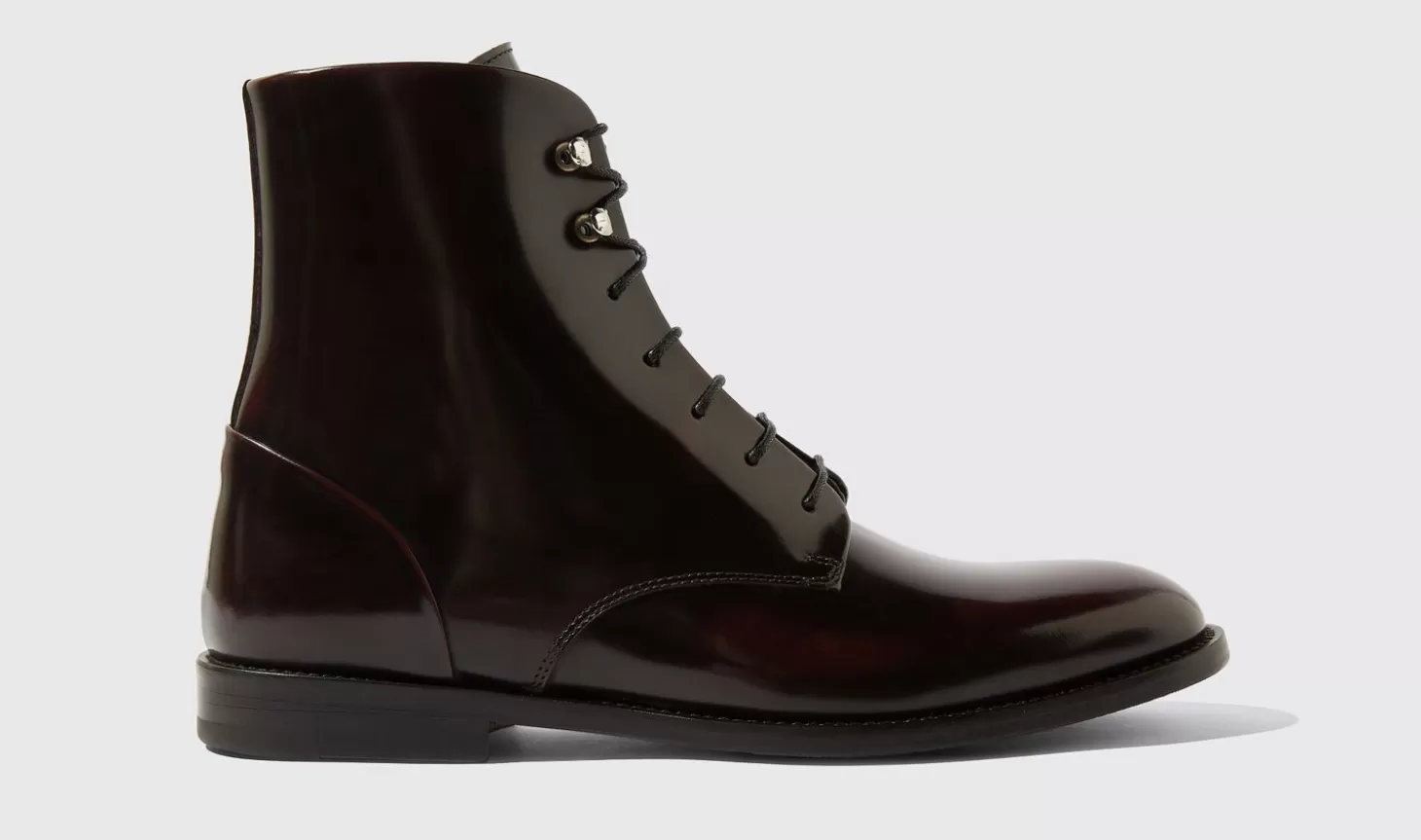 Scarosso Boots-Eva Bordeaux Burgundy - Calf