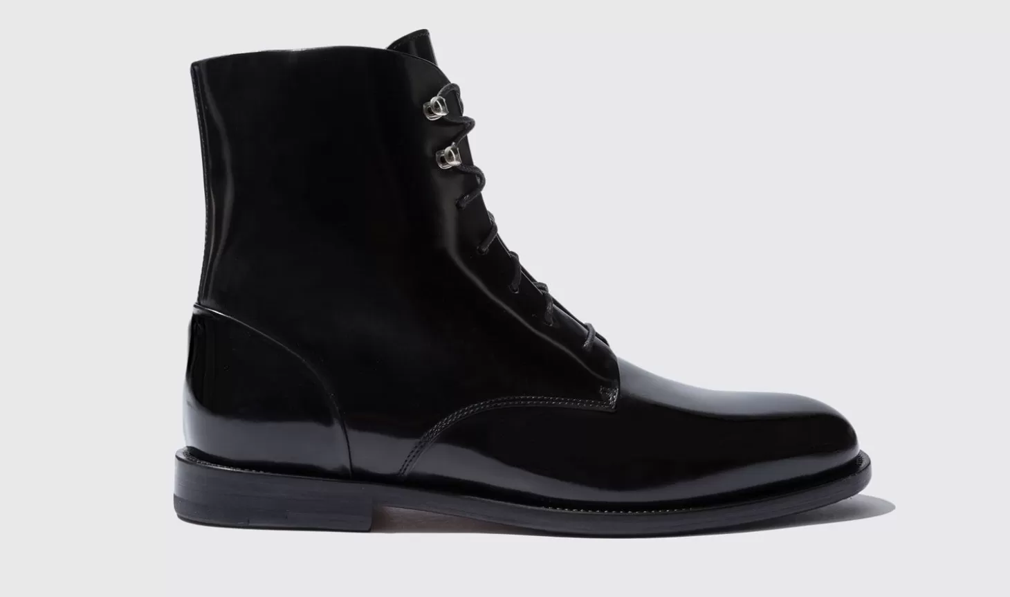 Scarosso Boots-Eva Nera Black Calf