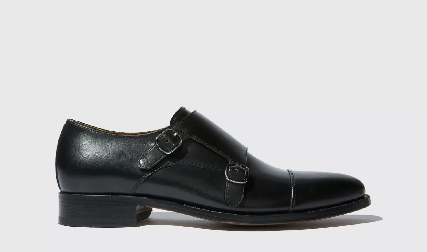 Scarosso Monks-Firenze Black Calf