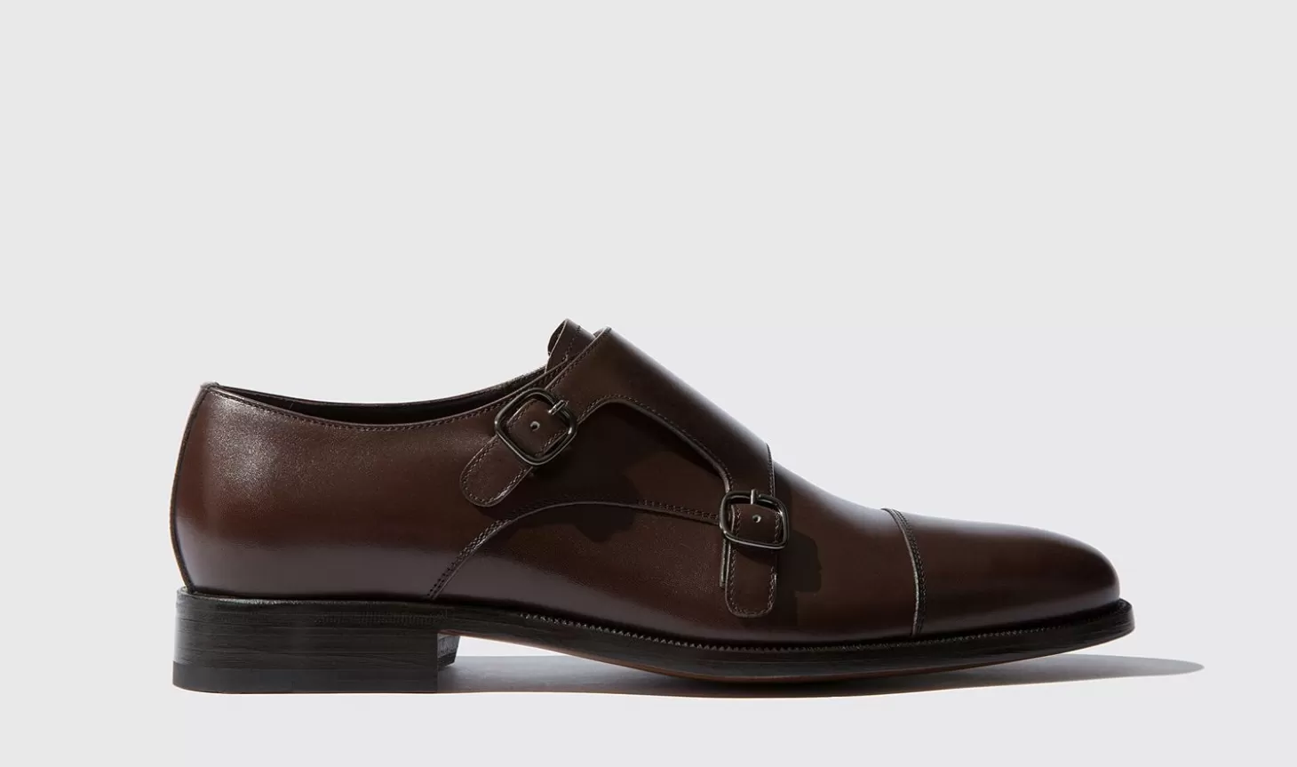 Scarosso Monks-Gervasio Marrone Dark Brown Calf