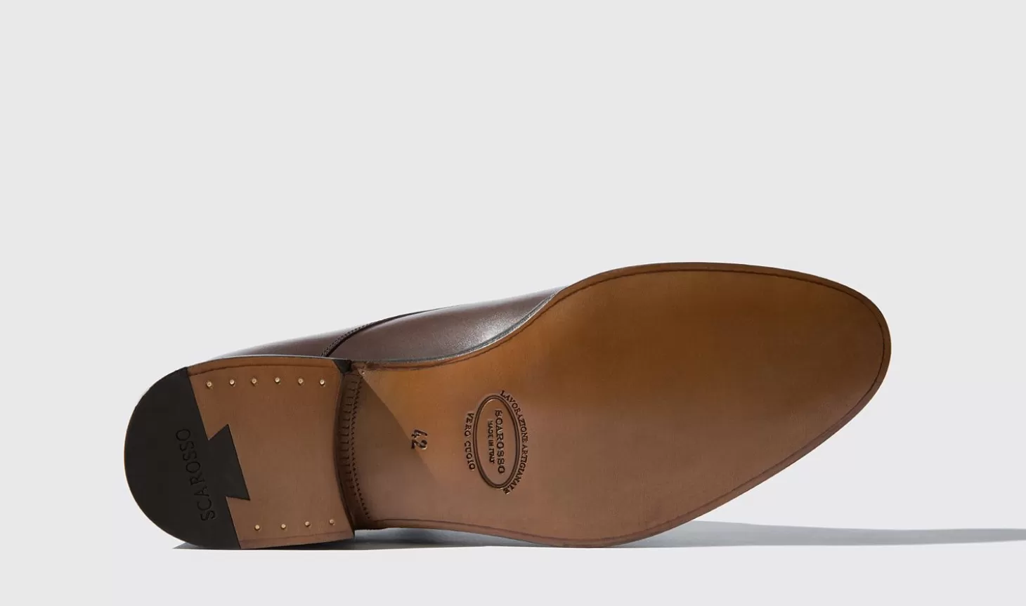 Scarosso Monks-Gervasio Marrone Dark Brown Calf