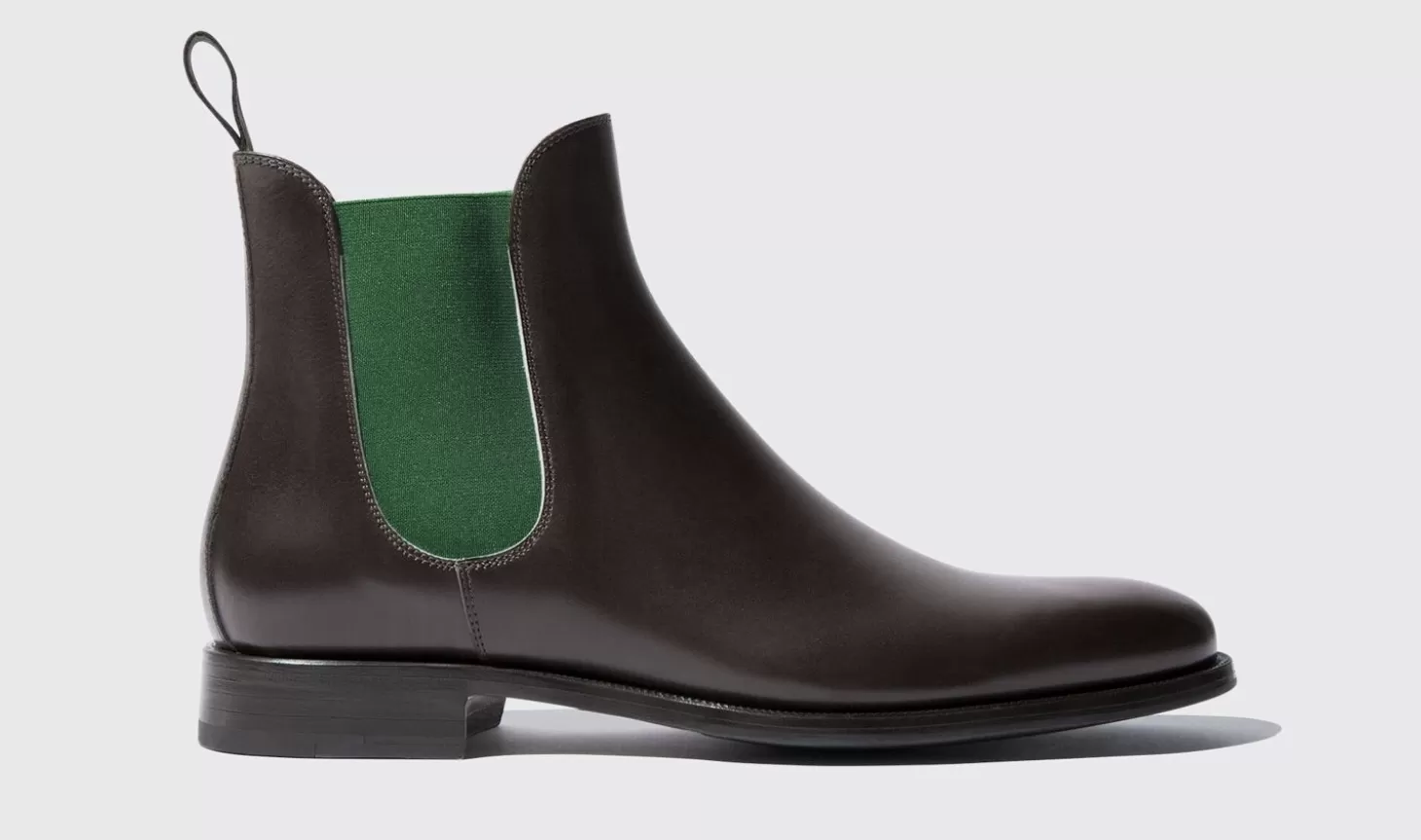 Scarosso Chelsea Boots-Giancarlo Marrone Brown Calf