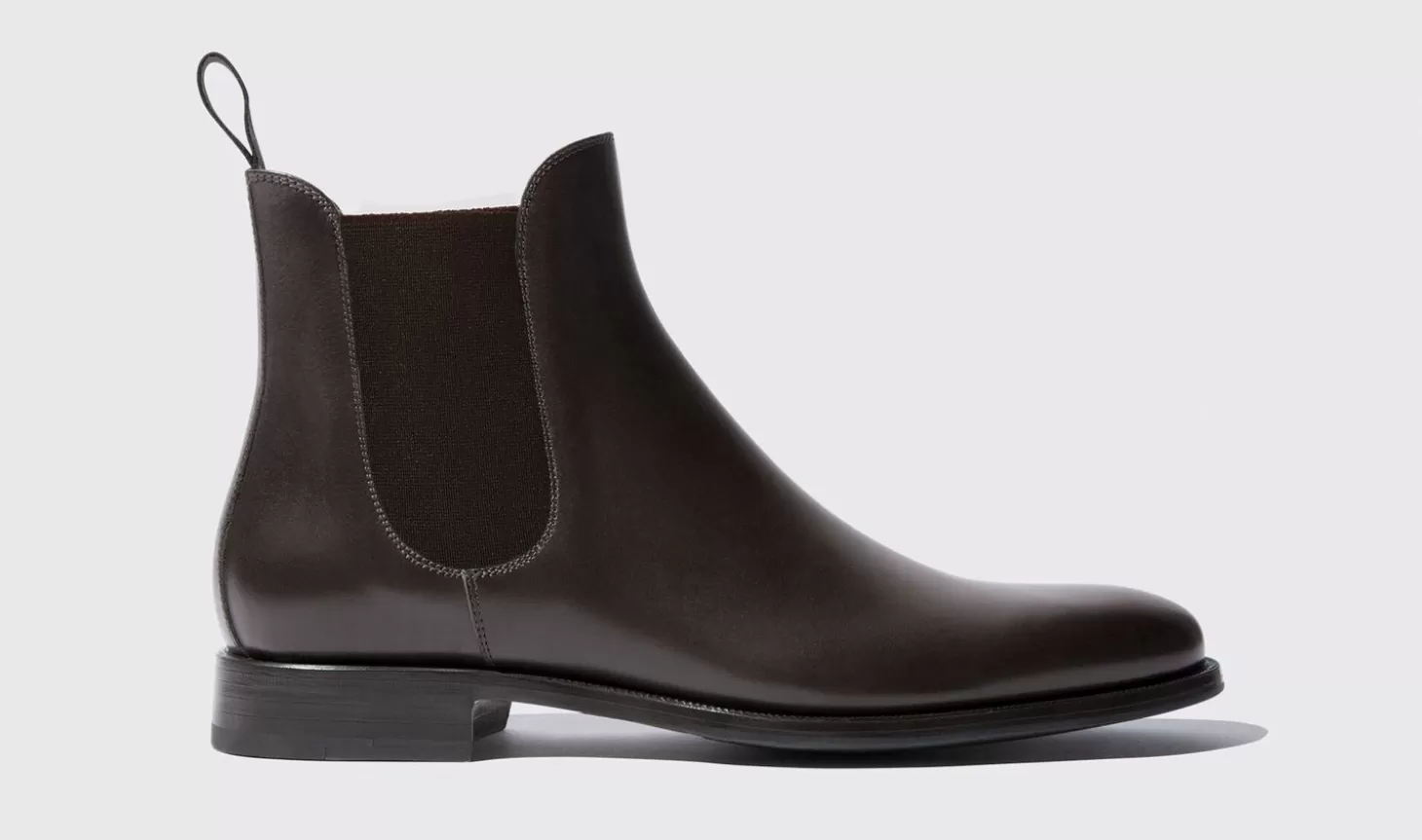 Scarosso Chelsea Boots-Giancarlo Moro Dark Brown Calf