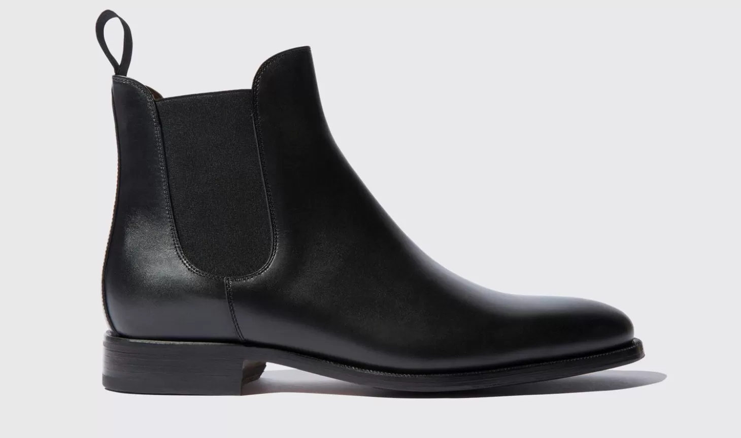 Scarosso Chelsea Boots-Giancarlo Nero Black Calf