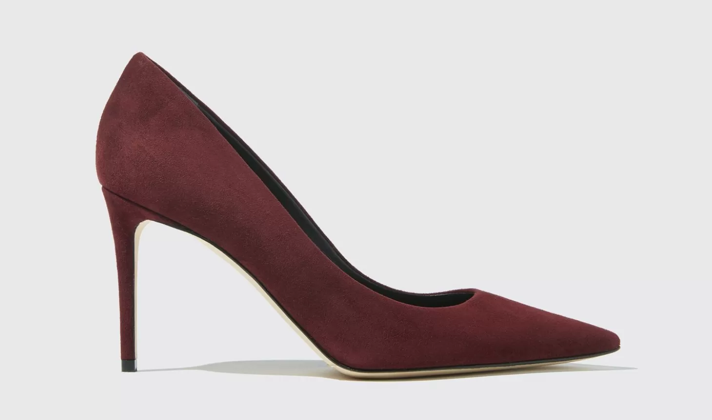 Scarosso High Heels-Gigi Burgundy Suede Burgundy - Suede