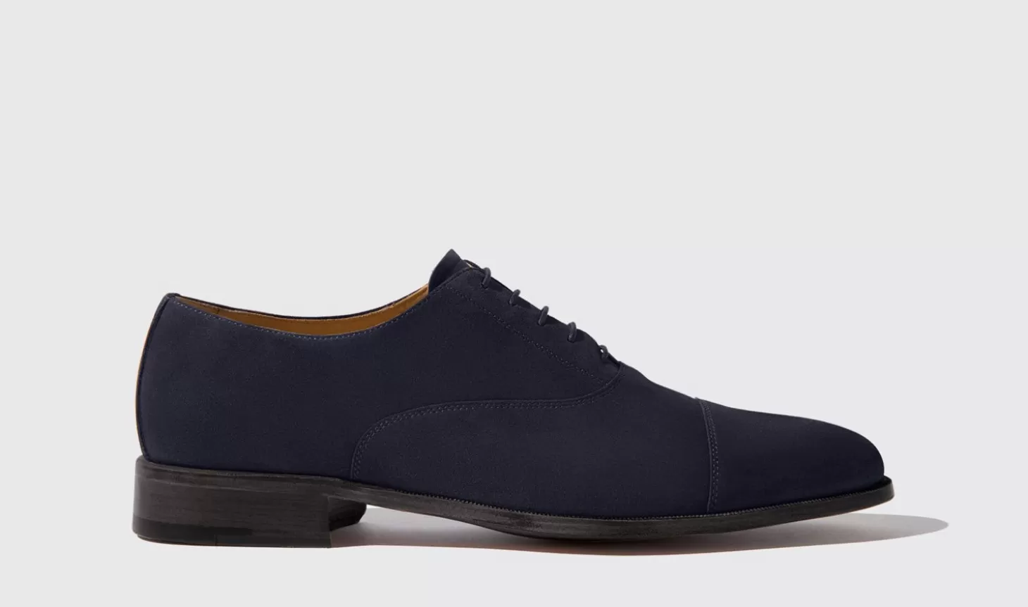 Scarosso Oxfords-Giove Abisso Scamosciato Leggero Dark Blue Suede