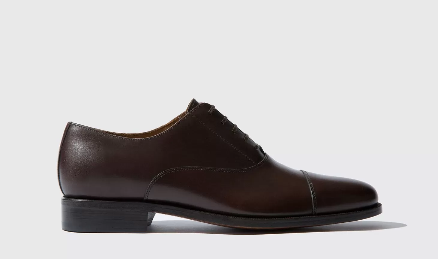 Scarosso Oxfords-Giove Marrone Dark Brown Calf