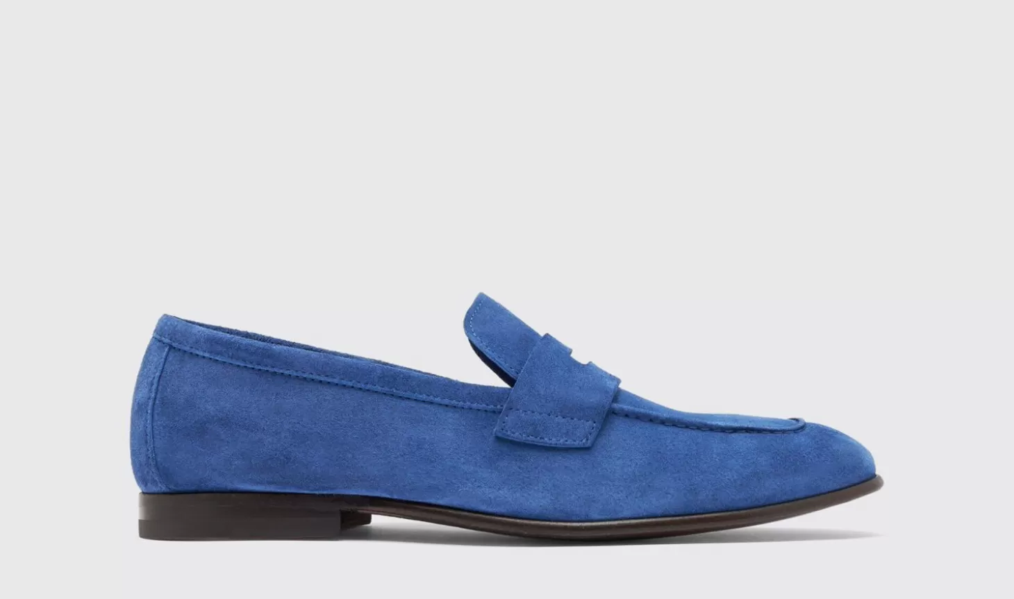 Scarosso Loafers-Gregory Blue Suede Blue - Suede