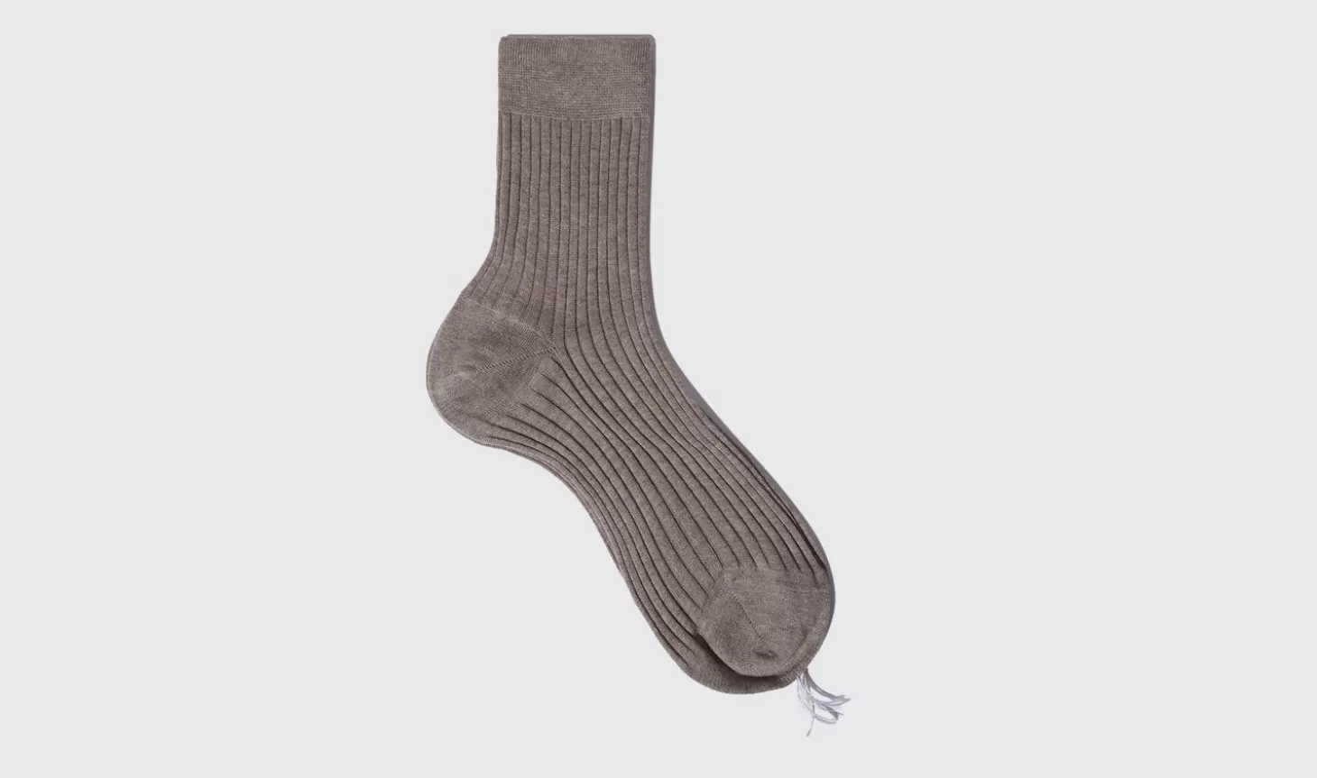 Scarosso Socks-Grey Cotton Ankle Socks Grey - Cotton