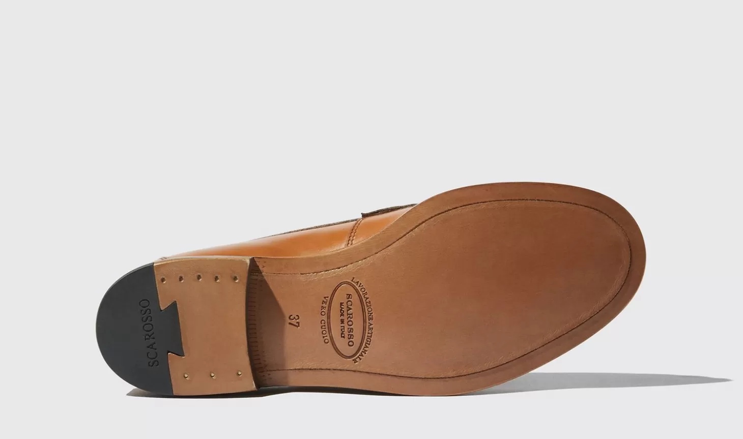 Scarosso Loafers-Harper Cognac Light Brown - Calf