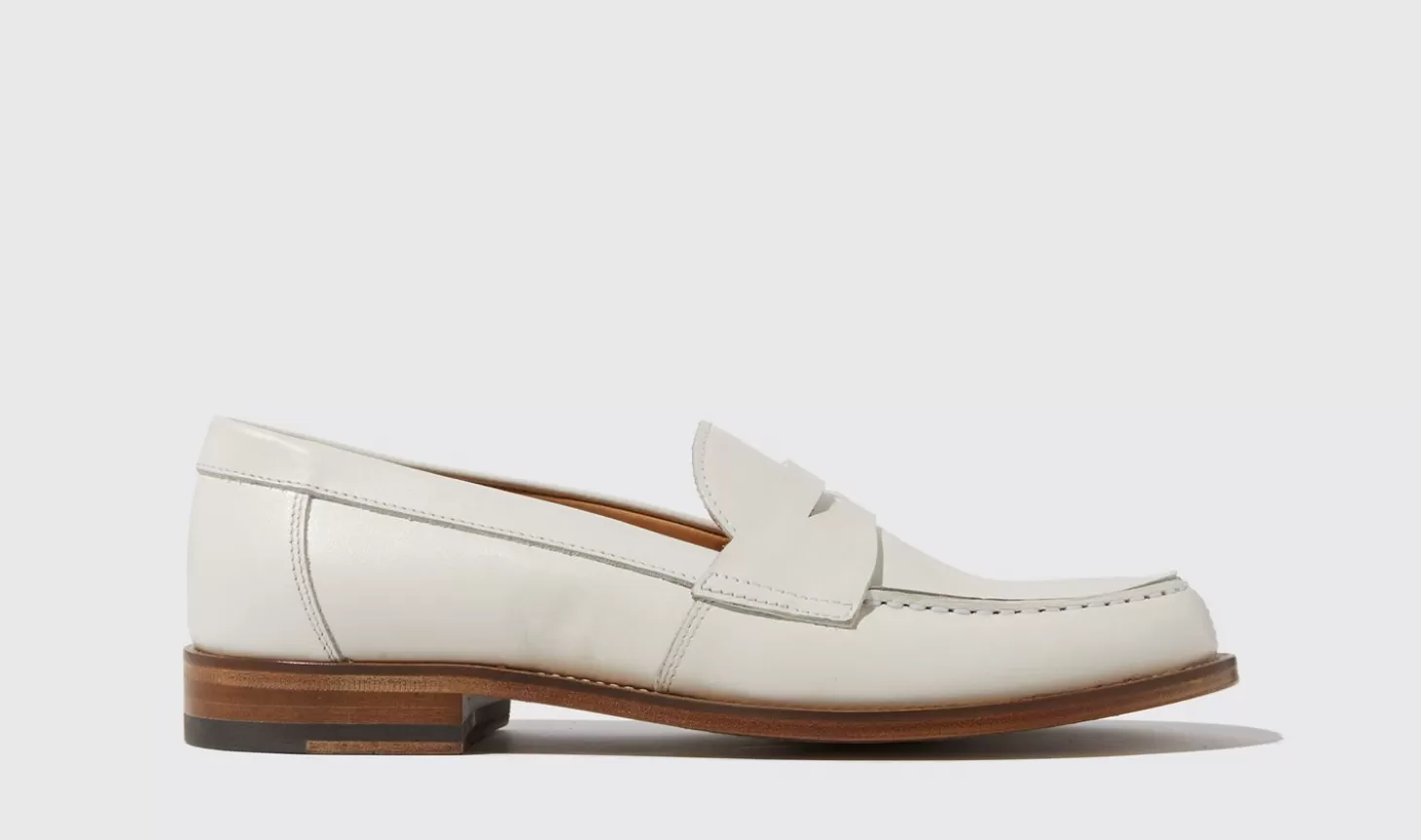 Scarosso Loafers-Harper White White - Calf Leather