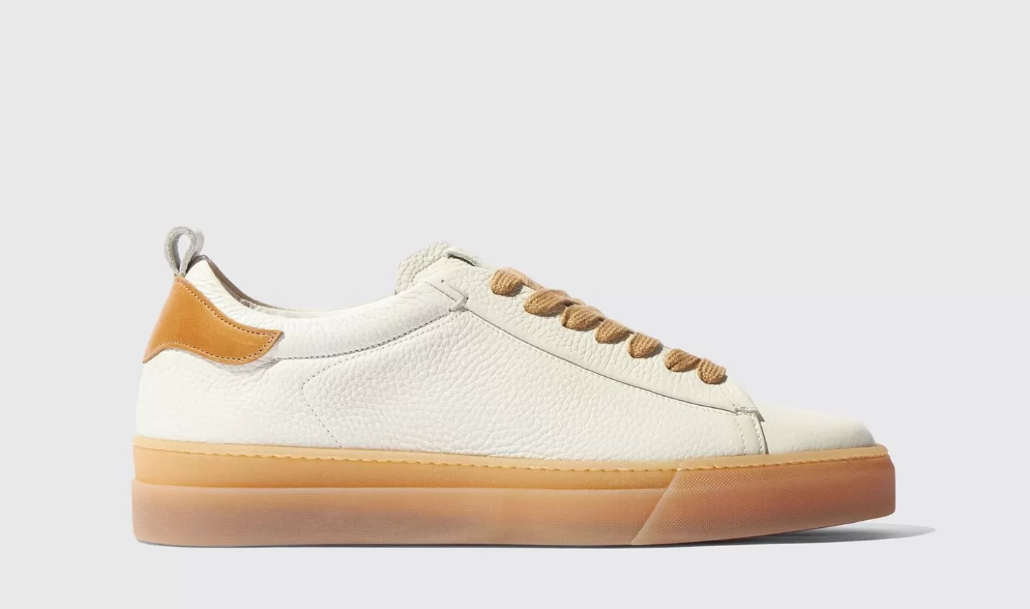 Scarosso Sneakers-Joseph White Grain White - Calf