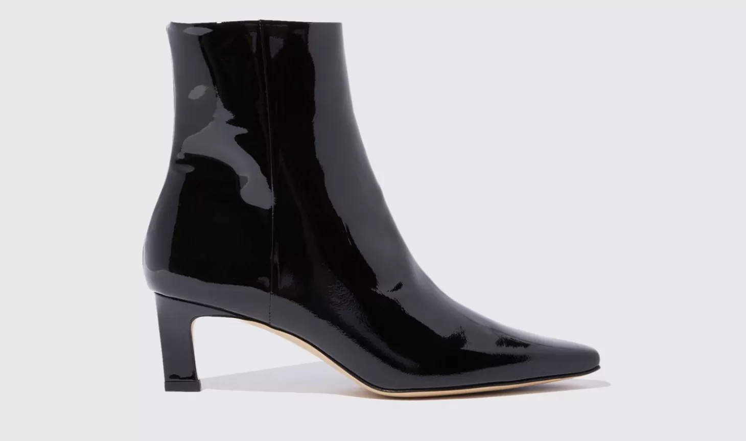 Scarosso Boots-Kitty Black Patent Black - Patent