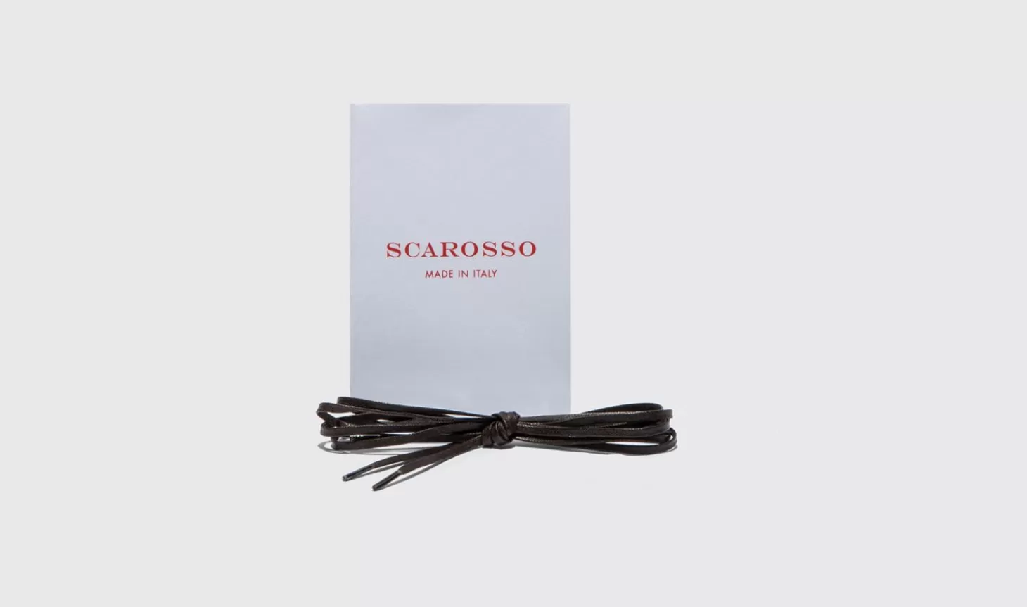 Scarosso Laces-Laccio Marrone Piatto Brown