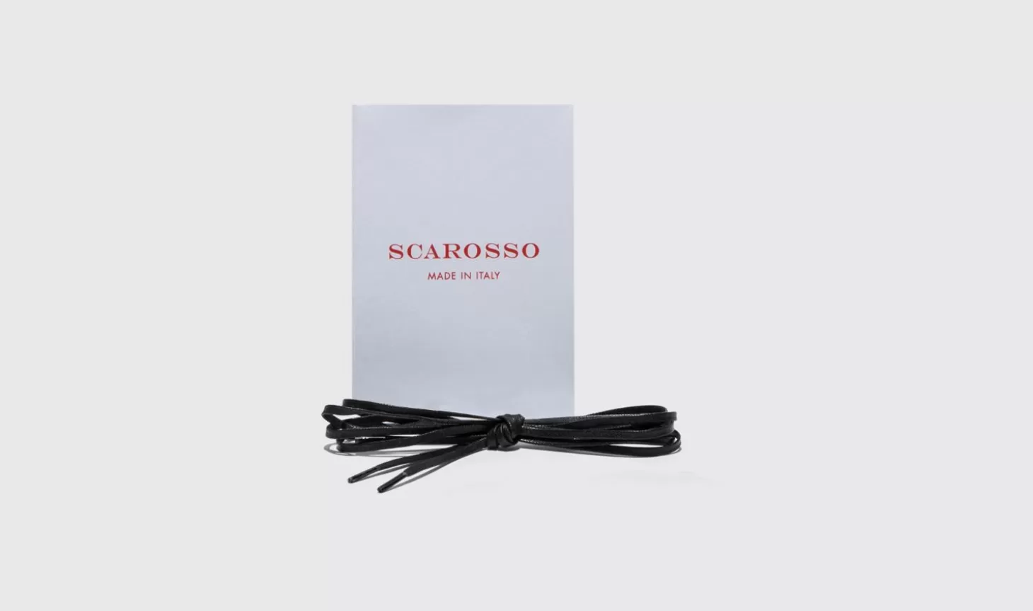 Scarosso Laces-Laccio Nero Piatto Black