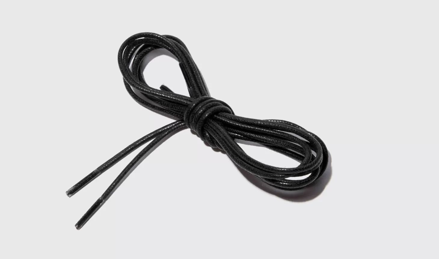 Scarosso Laces-Laccio Nero Tondo Black