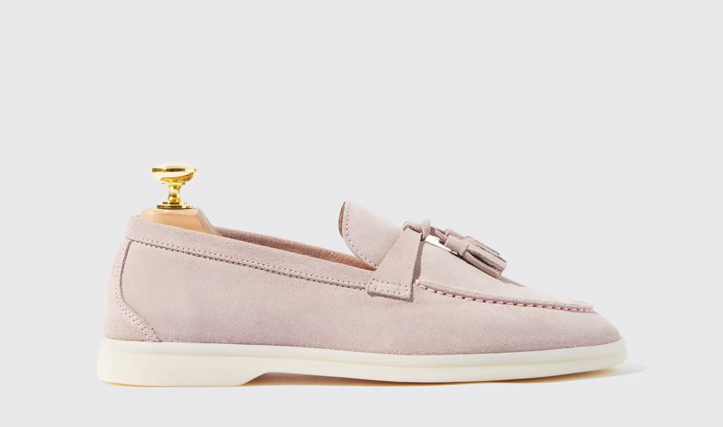 Scarosso Loafers-Leandra Rosa Scamosciata Pink - Suede