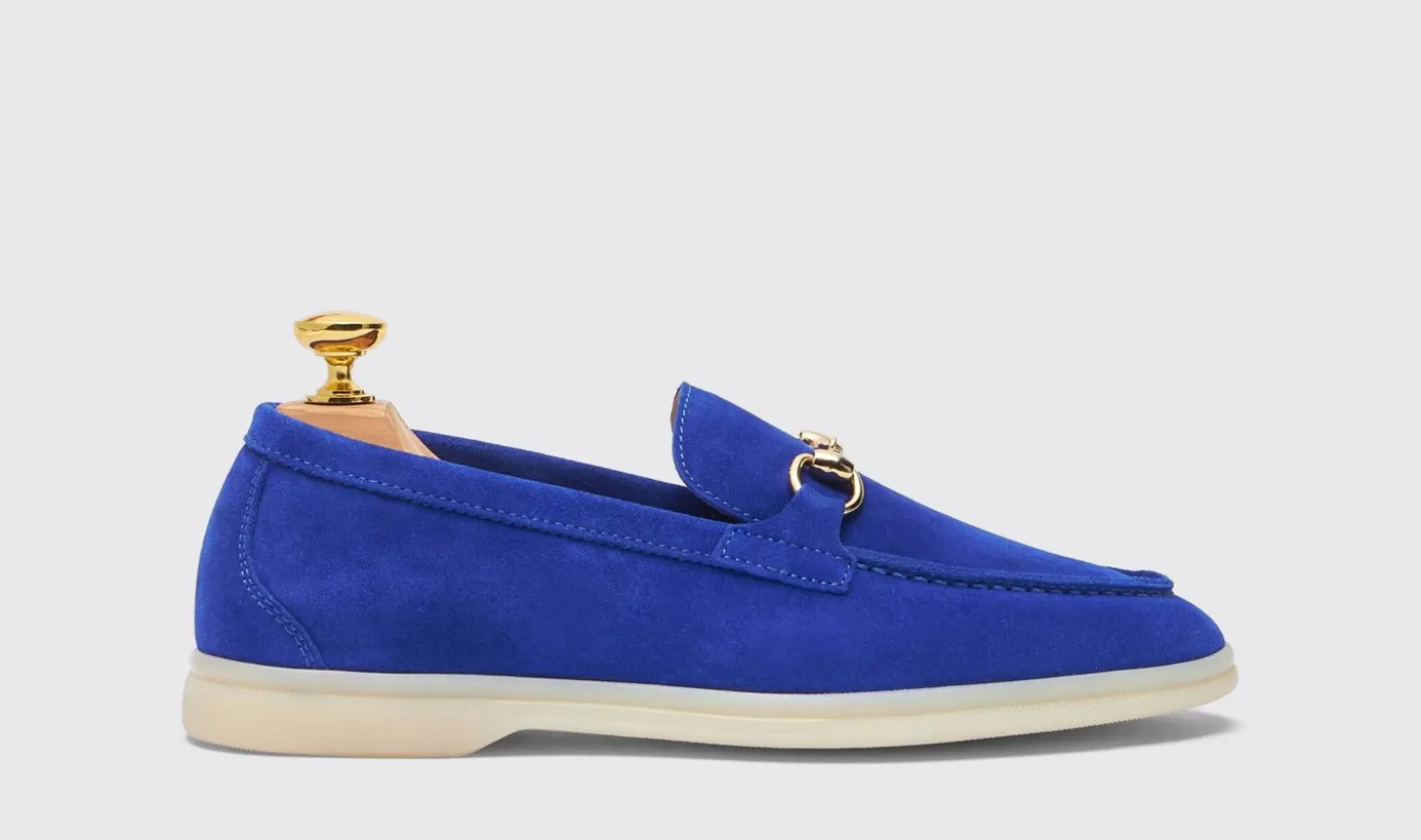 Scarosso Loafers-Lilia Electric Blue Suede Electric Blue - Suede