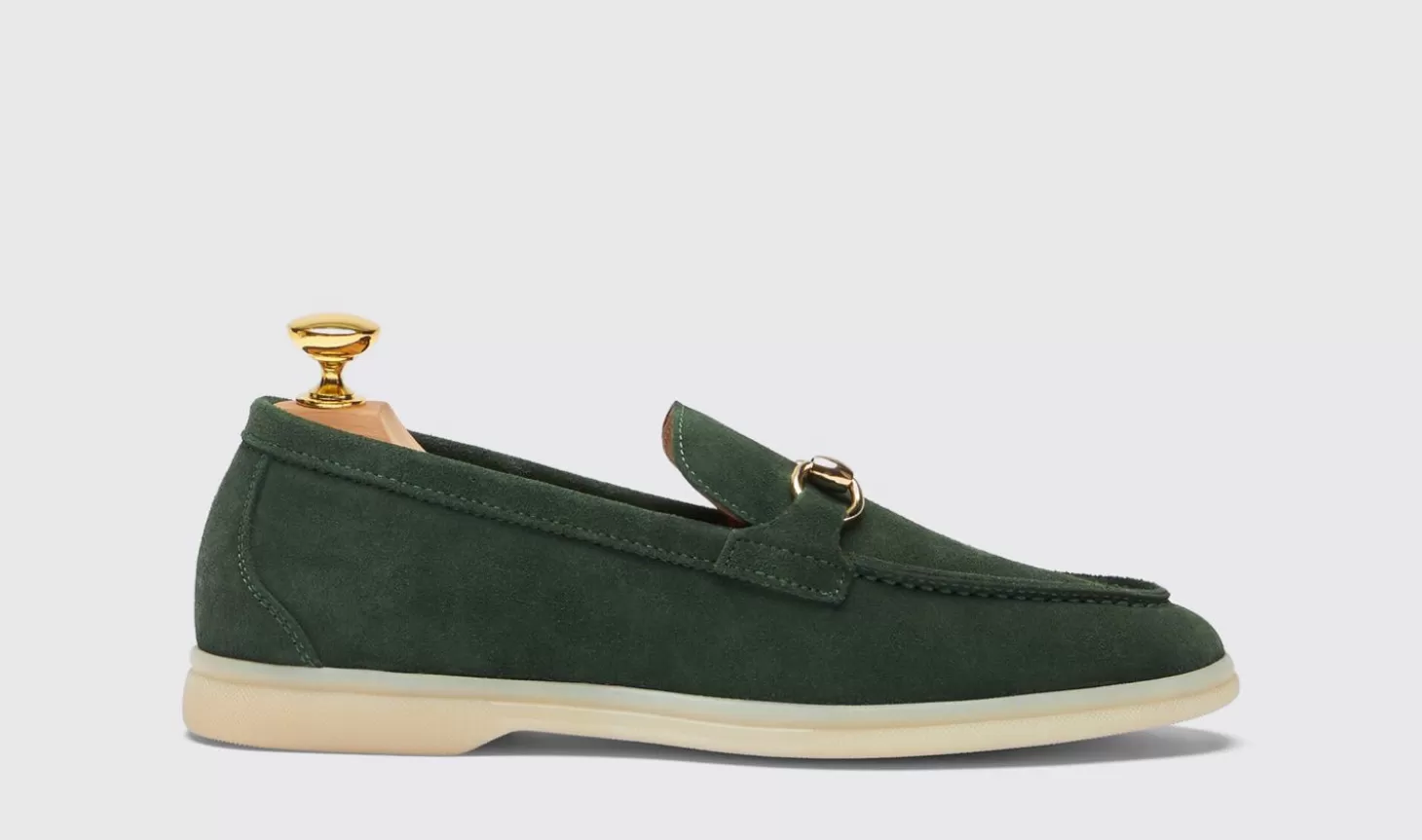 Scarosso Loafers-Lilia Green Suede Green - Suede