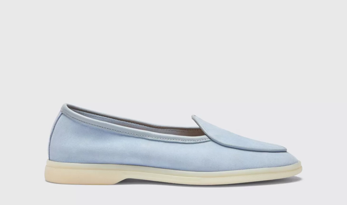 Scarosso Loafers-Livia Light Blue Suede Light Blue - Suede