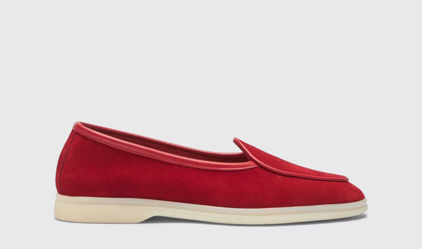 Scarosso Loafers-Livia Red Suede Red - Suede