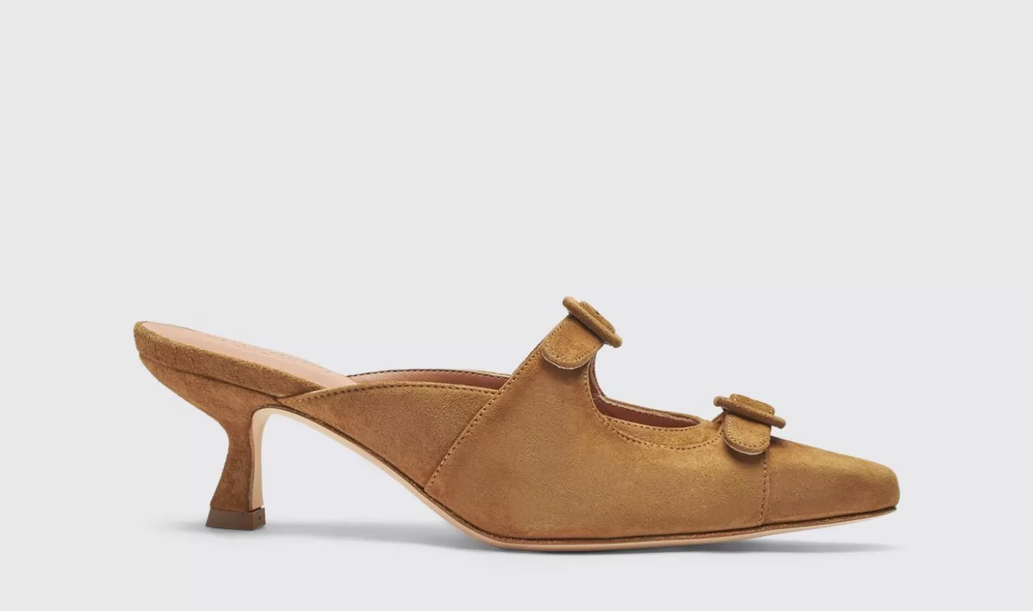 Scarosso Mules-Liz Tan Suede Tan - Suede