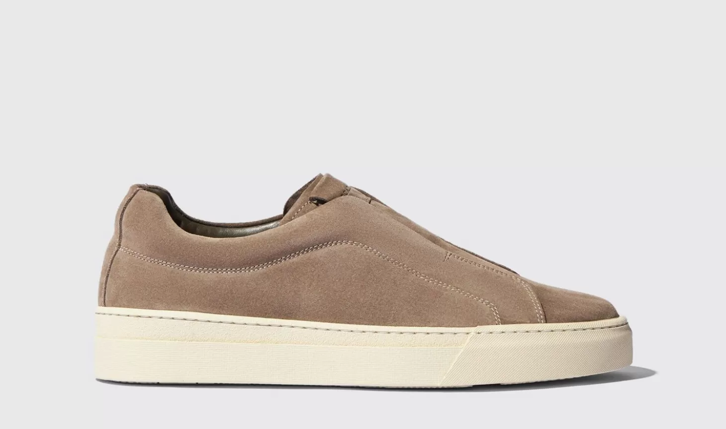 Scarosso Sneakers-Luca Taupe Suede Taupe - Suede